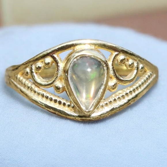 Jewelry - Sterling Ethiopian opal ring
